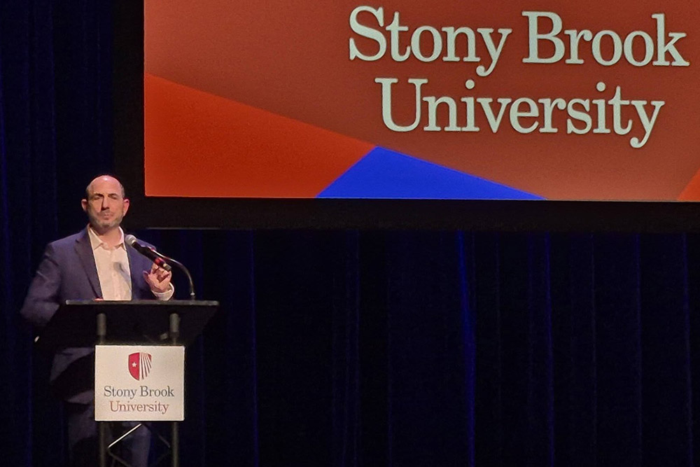 Stony Brook Executive Vice President and Provost Carl Lejuez.